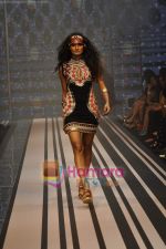 Model walks the ramp for Malini Ramani Show at Lakme Winter fashion week day 5 on 21st Sept 2010 (81).JPG